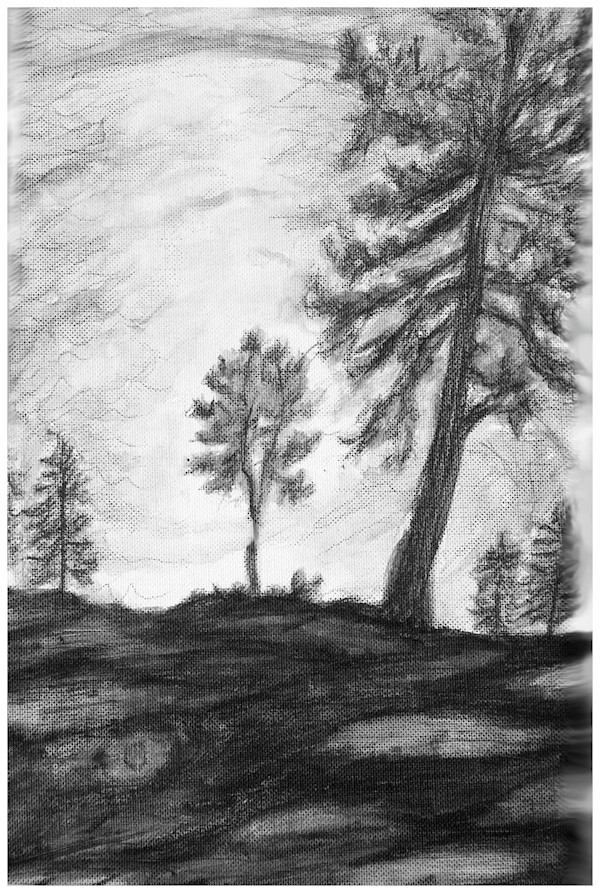 you all valentines sky bluest (From "Weightless", series) watercolor pencil, $300.  Buyer pays shipping.  Prints available, contact artist. by Stephen Mead