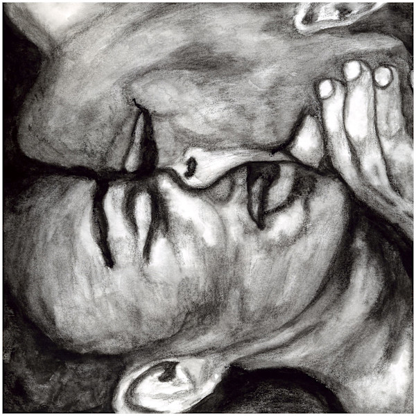 Light in this Cavern (From "31 Kisses" series) graphite pencil version, $200.  Buyer pays shipping.  Prints available, contact artist. by Stephen Mead
