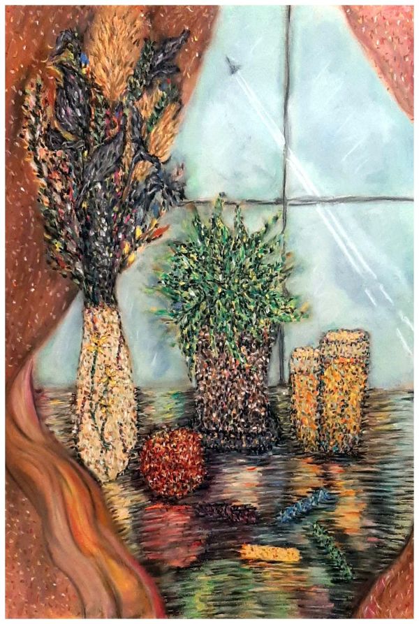 Flight, Pastel, $300.  Buyer pays shipping. (Prints available) by Stephen Mead
