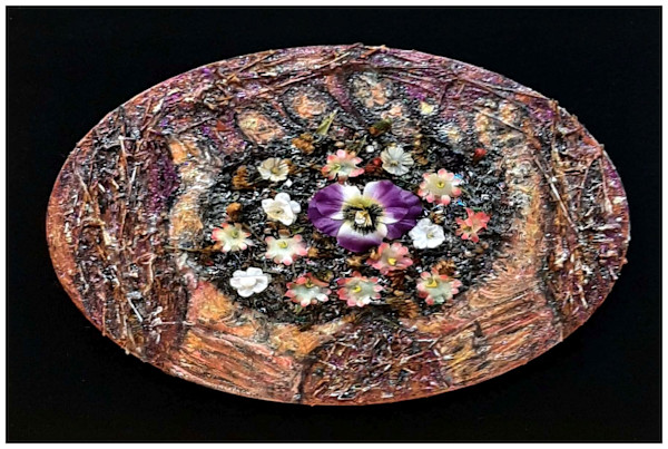 From the Good Earth (And Like St. Francis I) mixed media, $300.  Buyer pays shipping.  Prints available, contact artist. by Stephen Mead