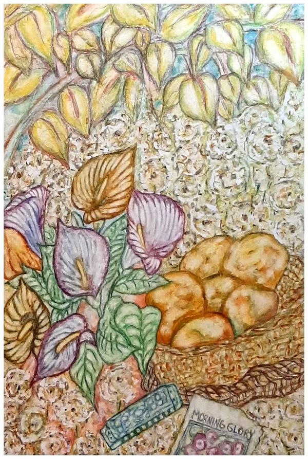 Grace, Mixed Media, $400.  Buyer pays shipping by Stephen Mead