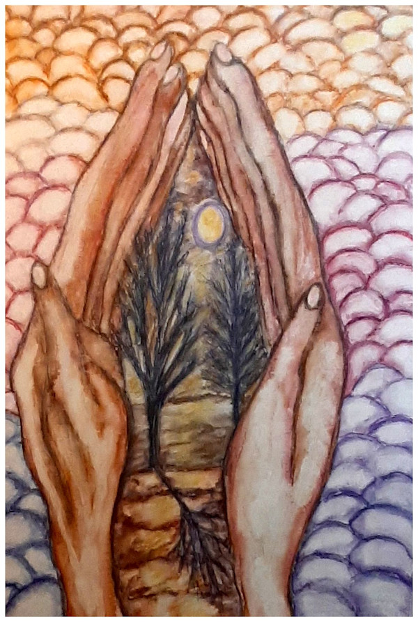 Opening (From "States of Desire, States of Being" series) Buyer pays shipping.  Prints available, contact artist, mead815@yahoo.com by Stephen Mead