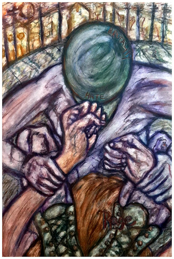Rage (From "States of Desire, States of Being" series) Buyer pays shipping.  Prints available, contact artist, mead815@yahoo.com by Stephen Mead