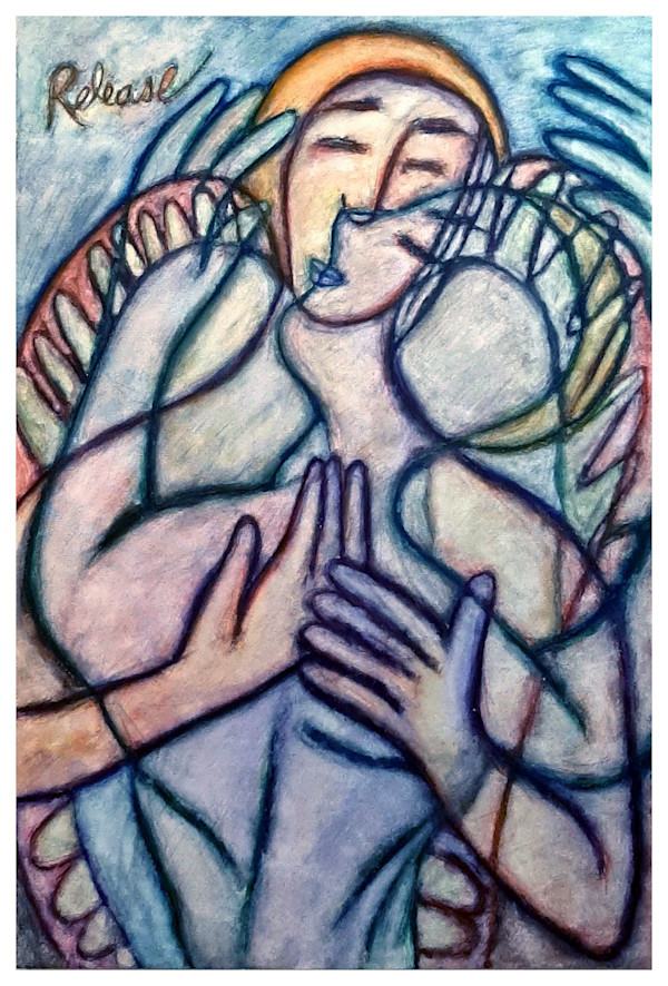 Release (From "States of Desire, States of Being" series) Buyer pays shipping.  Prints available, contact artist, mead815@yahoo.com by Stephen Mead