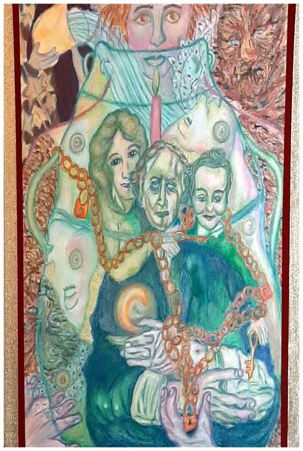 Roseabelle Believe, Mixed Media, $375.  Buyer pays for shipping by Stephen Mead