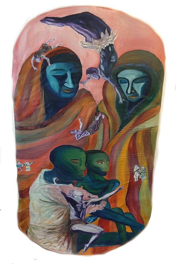 Sides (Catch, Catch the Angels Falling), oil, $525 not including shipping by Stephen Mead