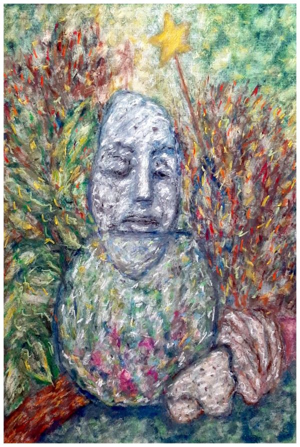 Still, Mixed Media, $425.  Buyer pays shipping. by Stephen Mead