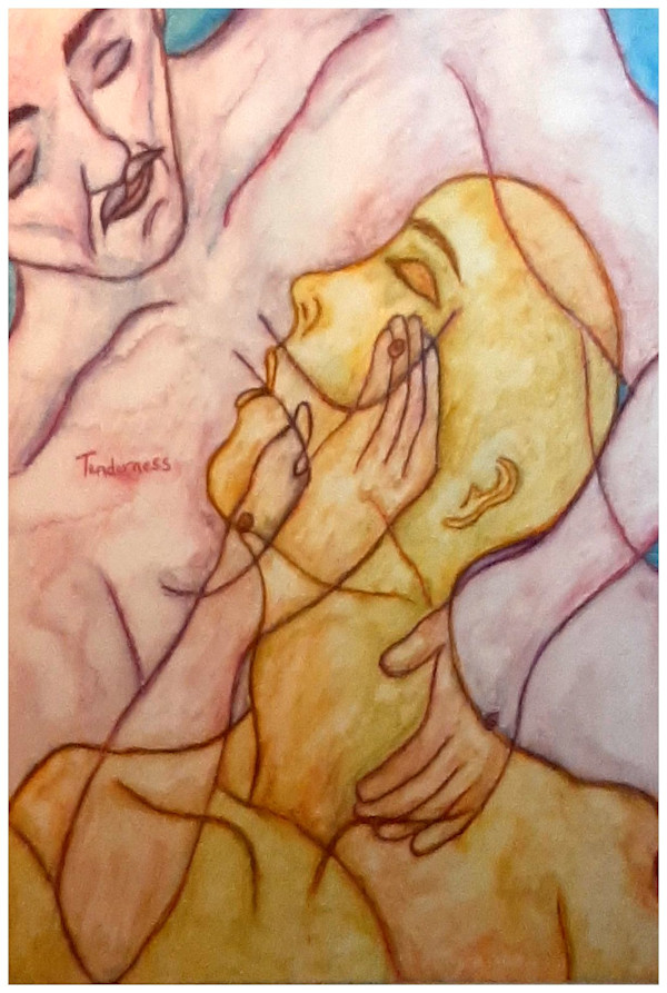 Tenderness (From "States of Desire, States of Being" series) Buyer pays shipping.  Prints available, contact artist, mead815@yahoo.com by Stephen Mead