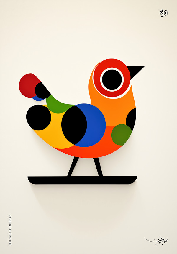 The Polychrome Bird by Mohamed Ayman DAEF