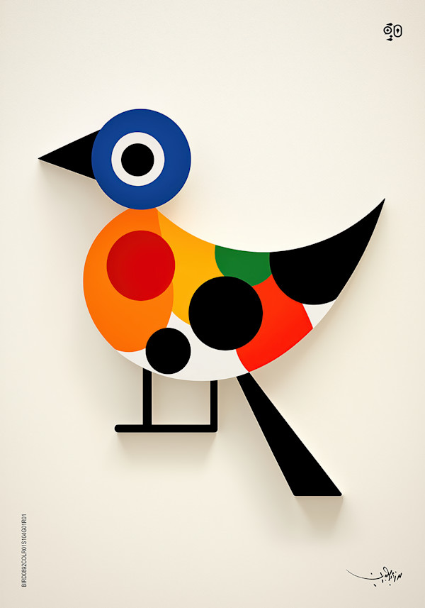 The Mosaic Bird by Mohamed Ayman DAEF