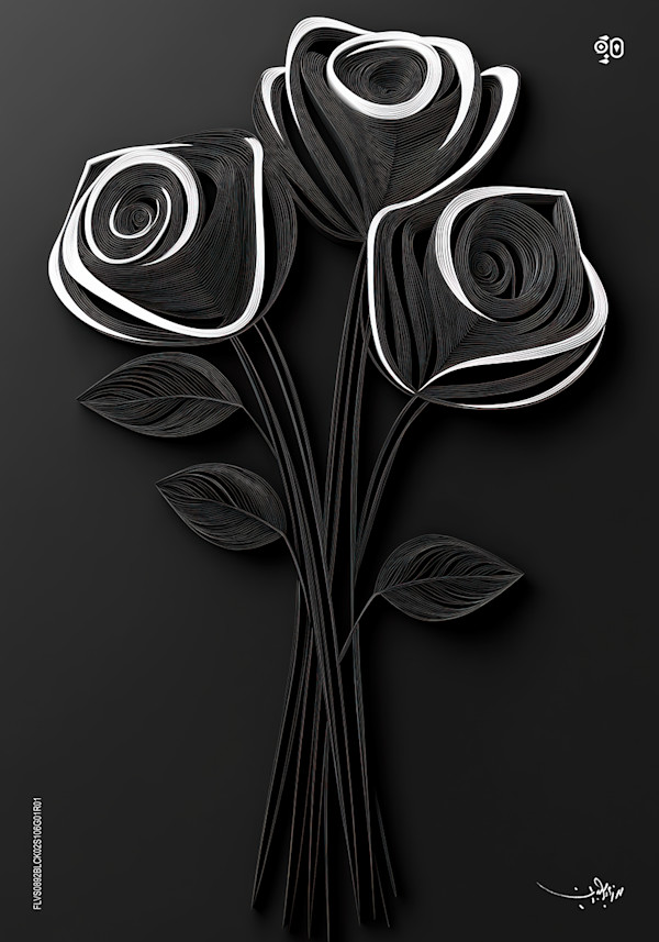 Dark Bloom Symphony by Mohamed Ayman DAEF