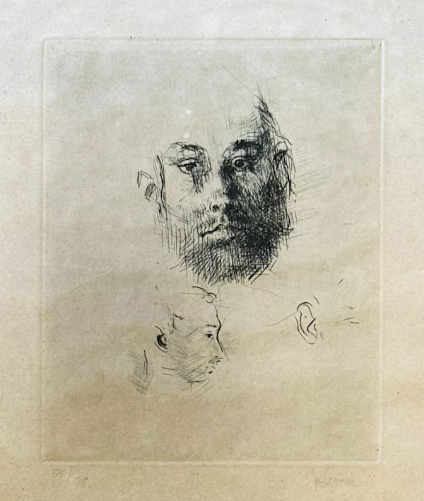 Portrait of a Bearded Man by Jack Levine