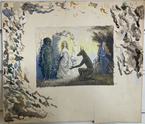 Mythological creatures wedding by Antony Baynes