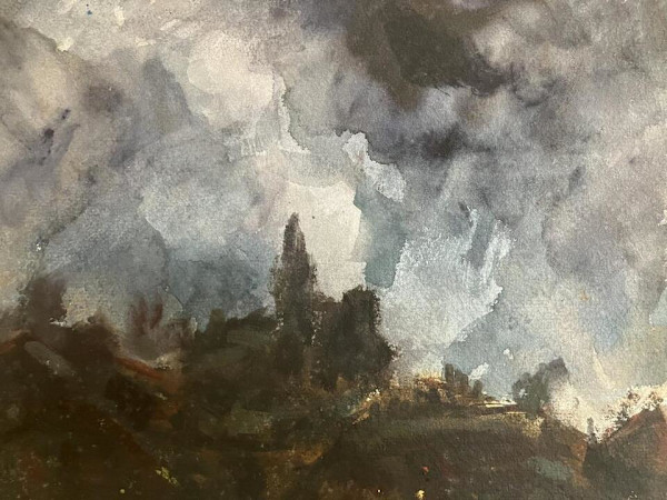 Stormy landscape by Antony Baynes