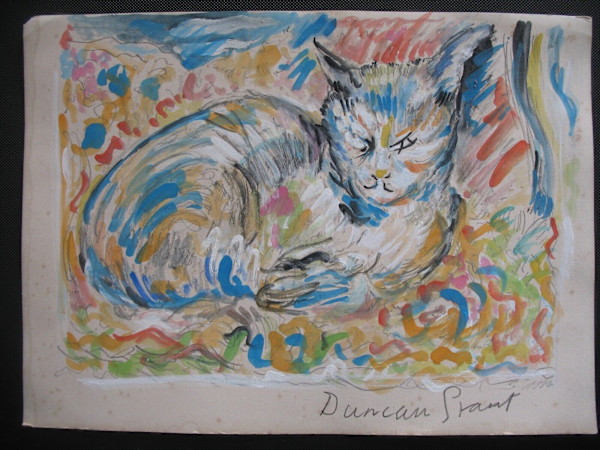 Cat by Duncan Grant