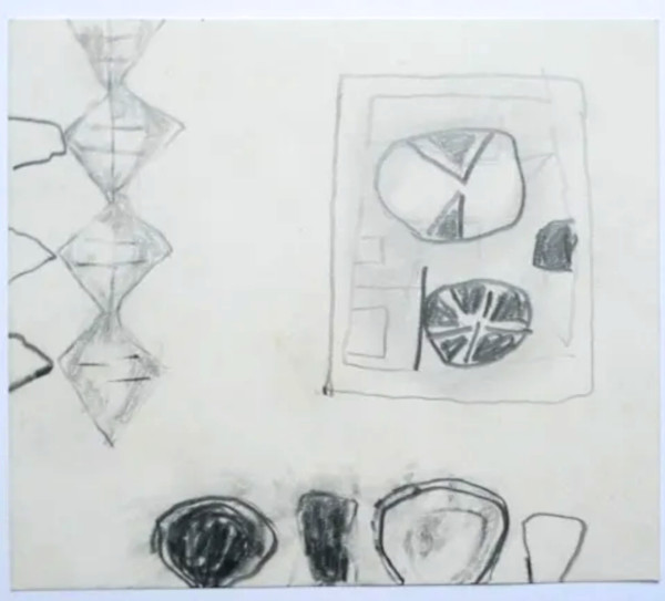 Henry Cliffe (1919-1983) Original Pencil (Prov: Artist's Estate sale ) by Henry Cliffe