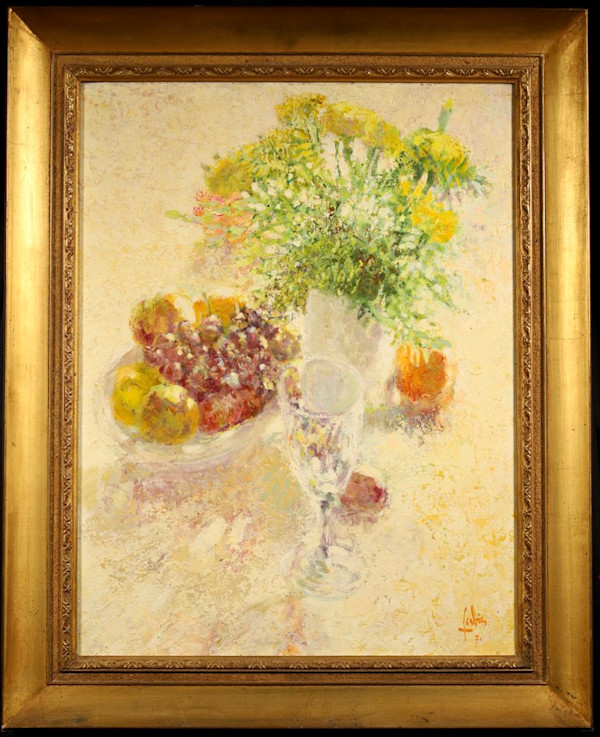 Flowers and Fruit by Louis Fabien