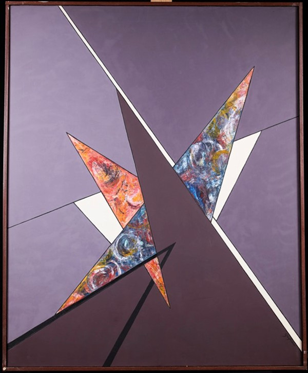 Geometric Abstract by NICOLE GUYHART
