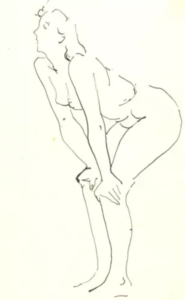 Female nude studies III collection (c. 1970) by Peter Collins