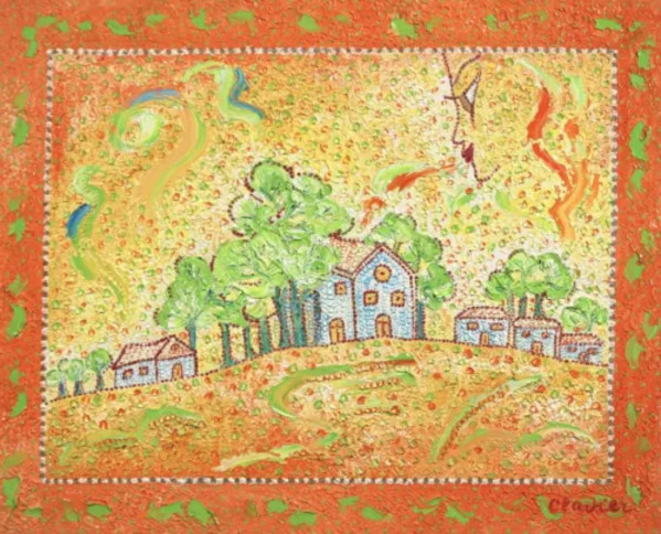 Souffle De L'ete by Madeleine Clavier (1913-2015)