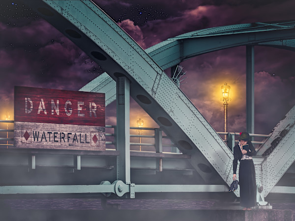 Bridge of Sighs (or, 'The Well-Lit Path') 1/10 by Timothy Andrew Stephens