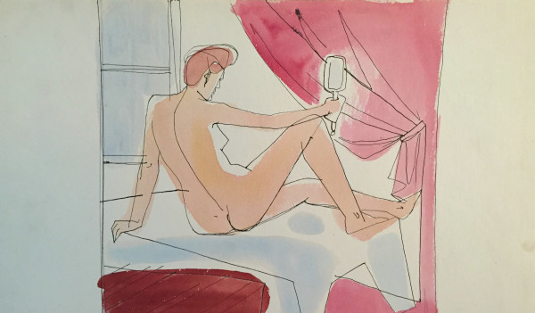 Woman with Mirror