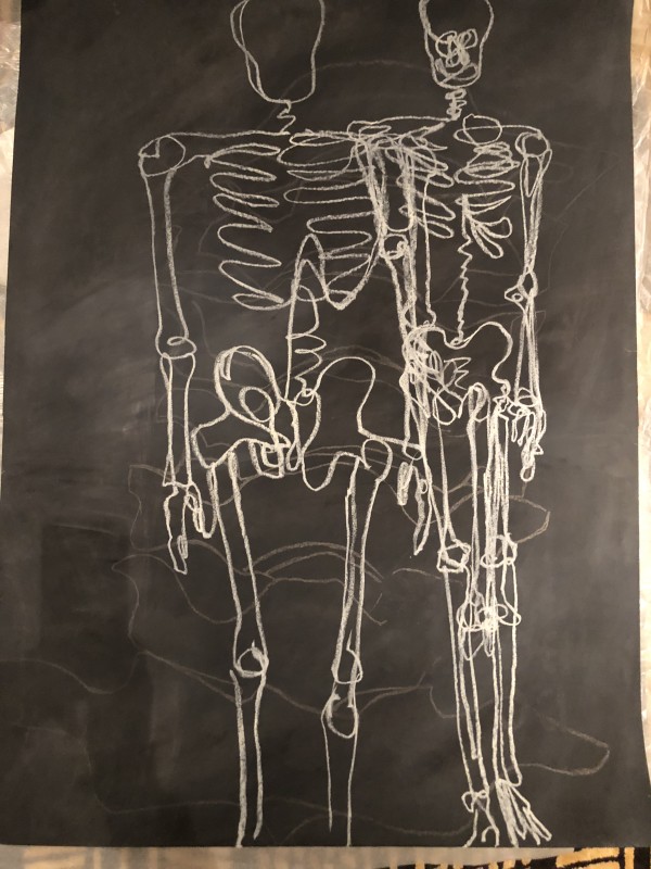 Skeleton by Edith  Isaac-Rose
