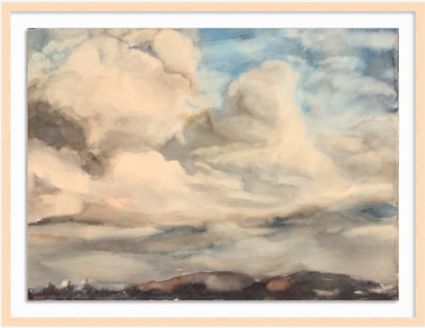 Gray Clouds by Thelma Corbin Moody