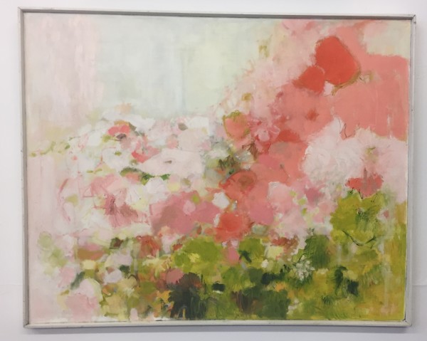 Expressionist Floral in Pinks by Anita Simpson