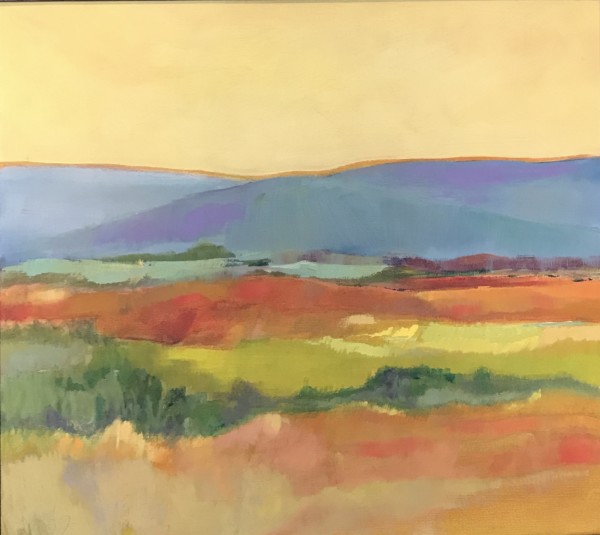 Mountains Lake Landscape by Anita Simpson