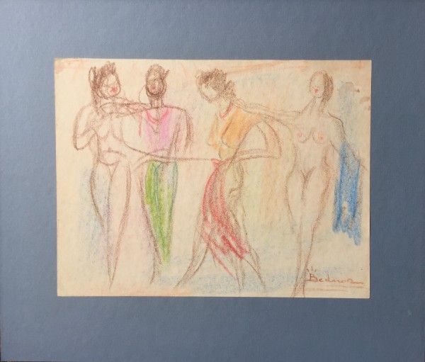 Four Women by Bertalan Bodnar