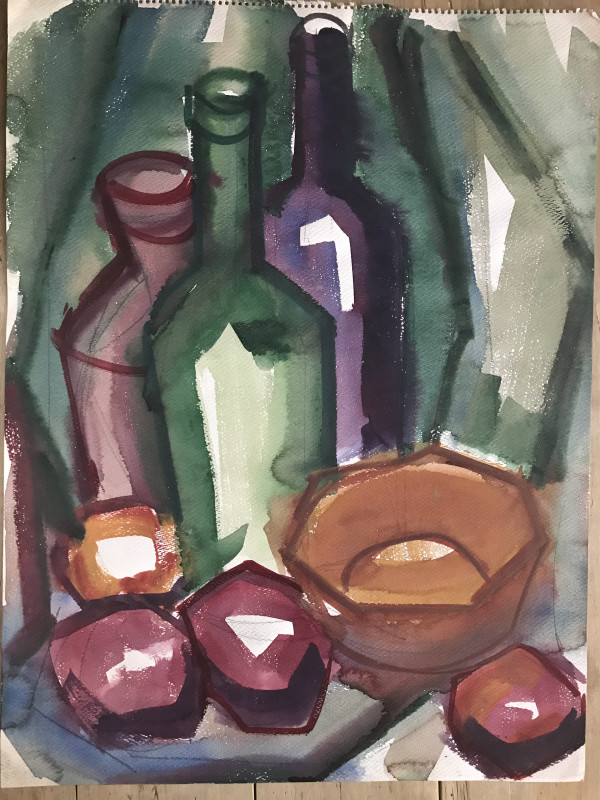 Vintage Still Life Painting