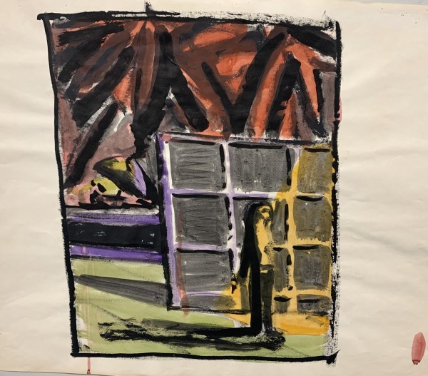 "Figure in Shadow" by Donald  Stacy