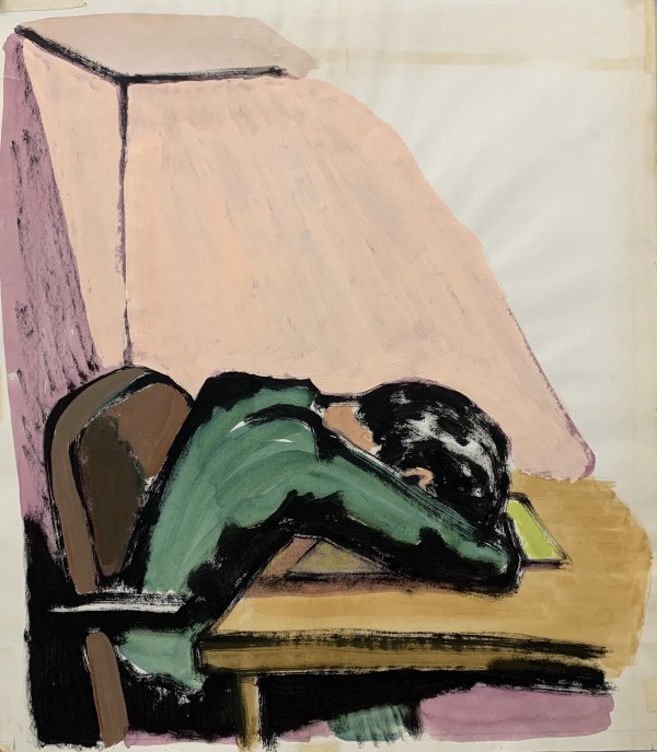 "Head on Desk" by Donald  Stacy