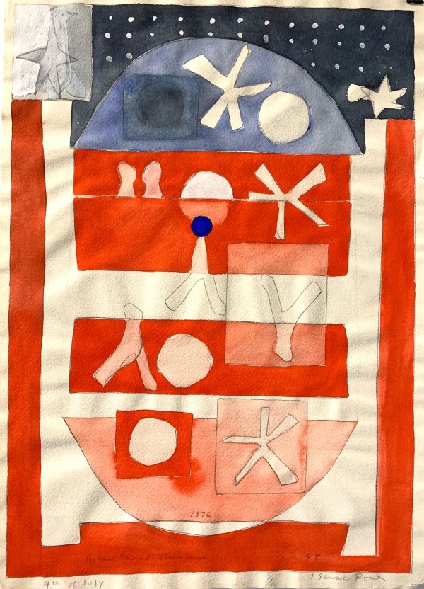 "Bicentennial Banner" by Edith  Isaac-Rose