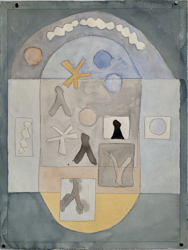 "Pastel Shapes" by Edith  Isaac-Rose