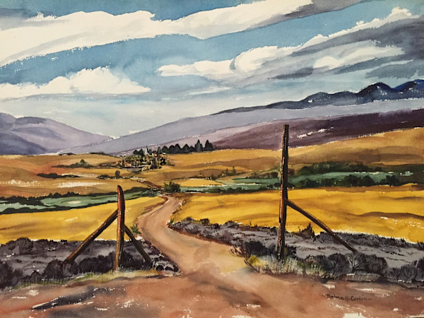 Hillside Farm by Thelma Corbin Moody