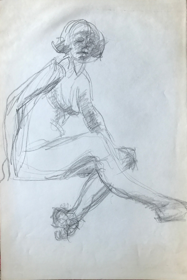 Hand on Knee by Frank J Bette