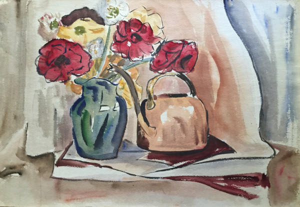 Floral Still Life by Thelma Moody