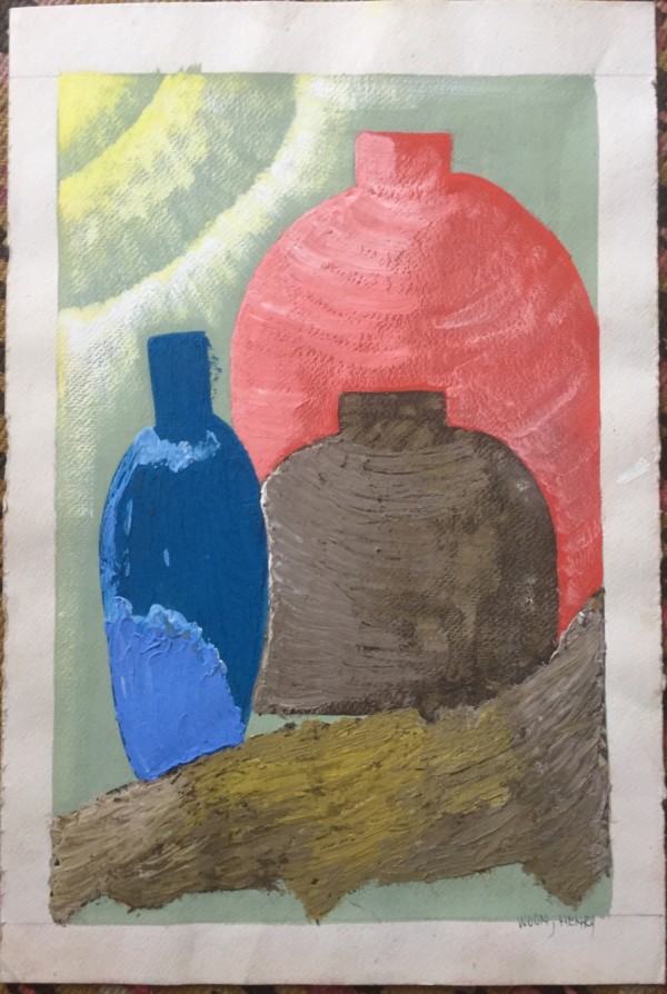 Vases with Sun by Henry Woon