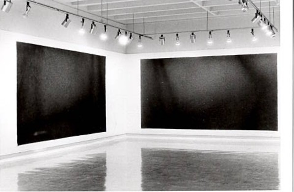 "Blackout" Charcoal Cross-Hatch Drawing on Canvas 1978 Jack Scott by Jack Scott