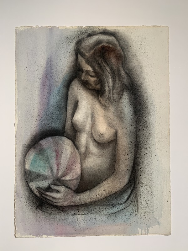 "Nude with Ball" by Natasia