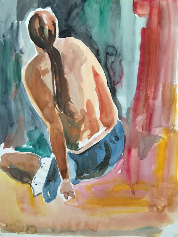 Female Nude by Thelma Corbin Moody