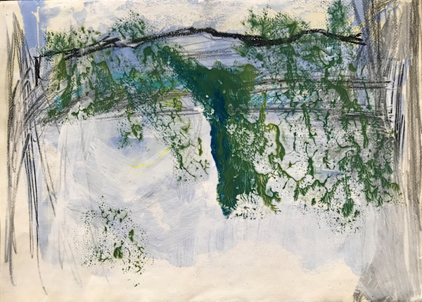 Lake and Mountain by Patricia Zippin