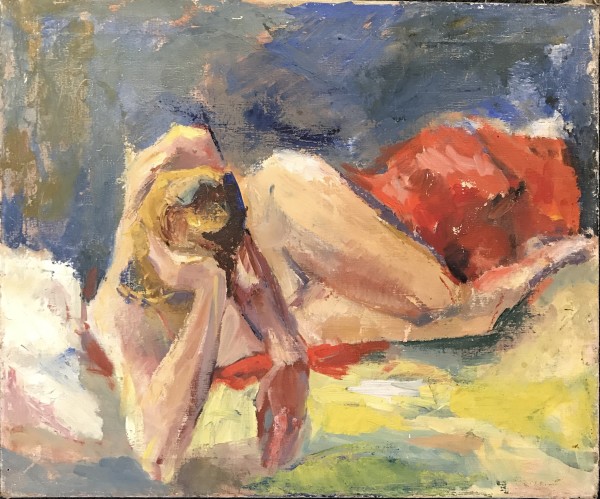 Red Blanket by Patricia Zippin