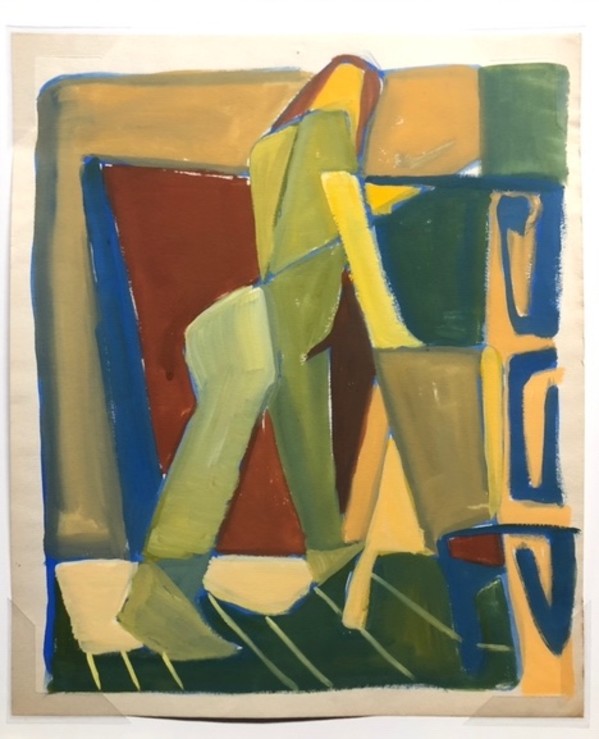 Shapes with Figure by Jerry & Ruth Opper Estate