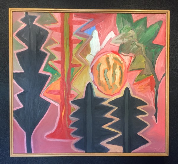 "Sun with Totems" by Sheila Miles