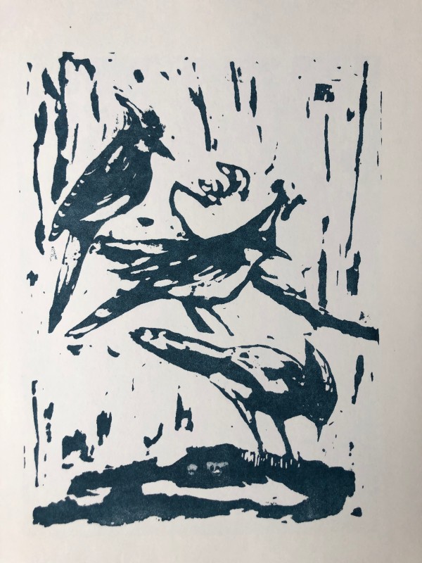 Three Little Birds 17 by Thelma Moody