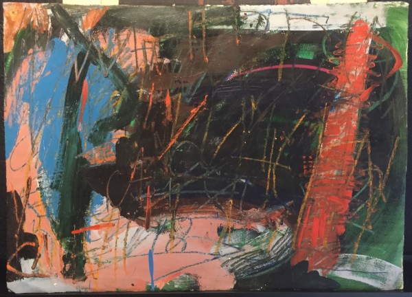 Untitled Abstract 2 by Vannie Keightly