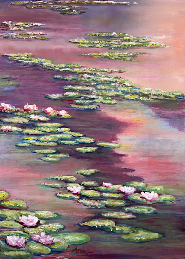 Wasserlilien im Abendlicht by Monika Toplev (ToMo.), Image 1.